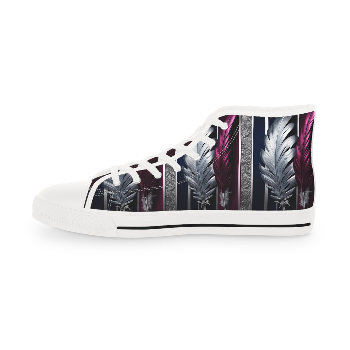 Men's High-Top Sneakers, Vivid Creations Designer Shoes