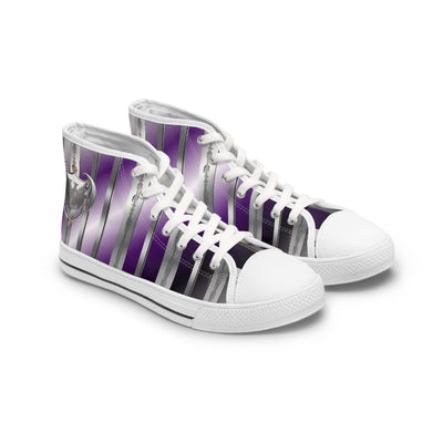 Women's High-Top Sneakers, Vivid Creations Designer Shoes