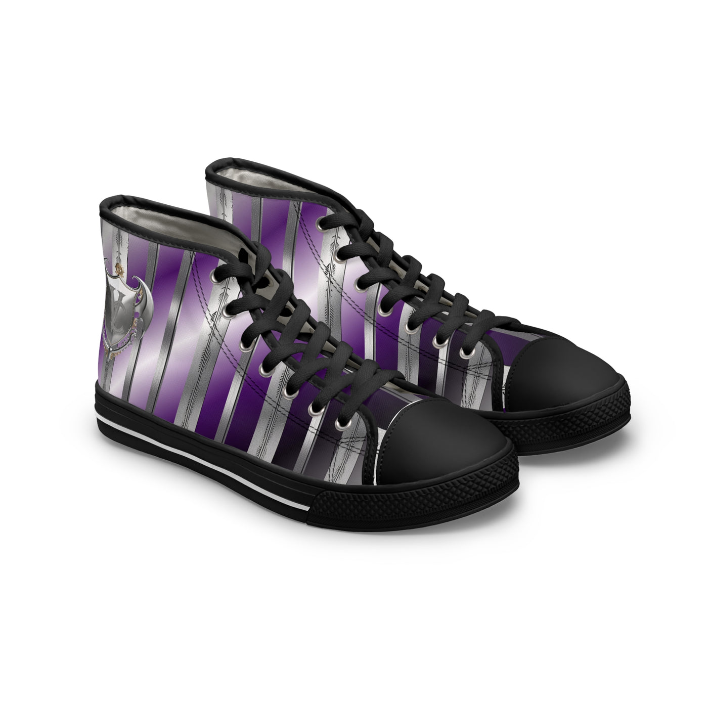 Women's High-Top Sneakers, Vivid Creations Designer Shoes