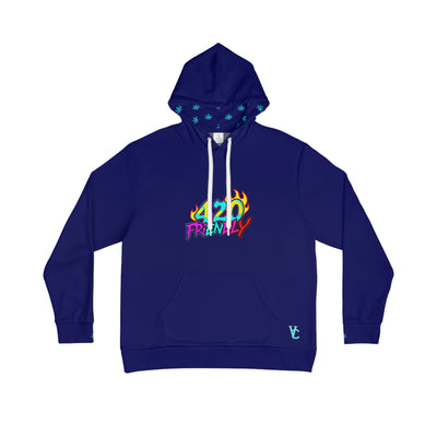 Men's Graphic Hoodie, Vivid Creations 420 Friendly Hooded Sweatshirt