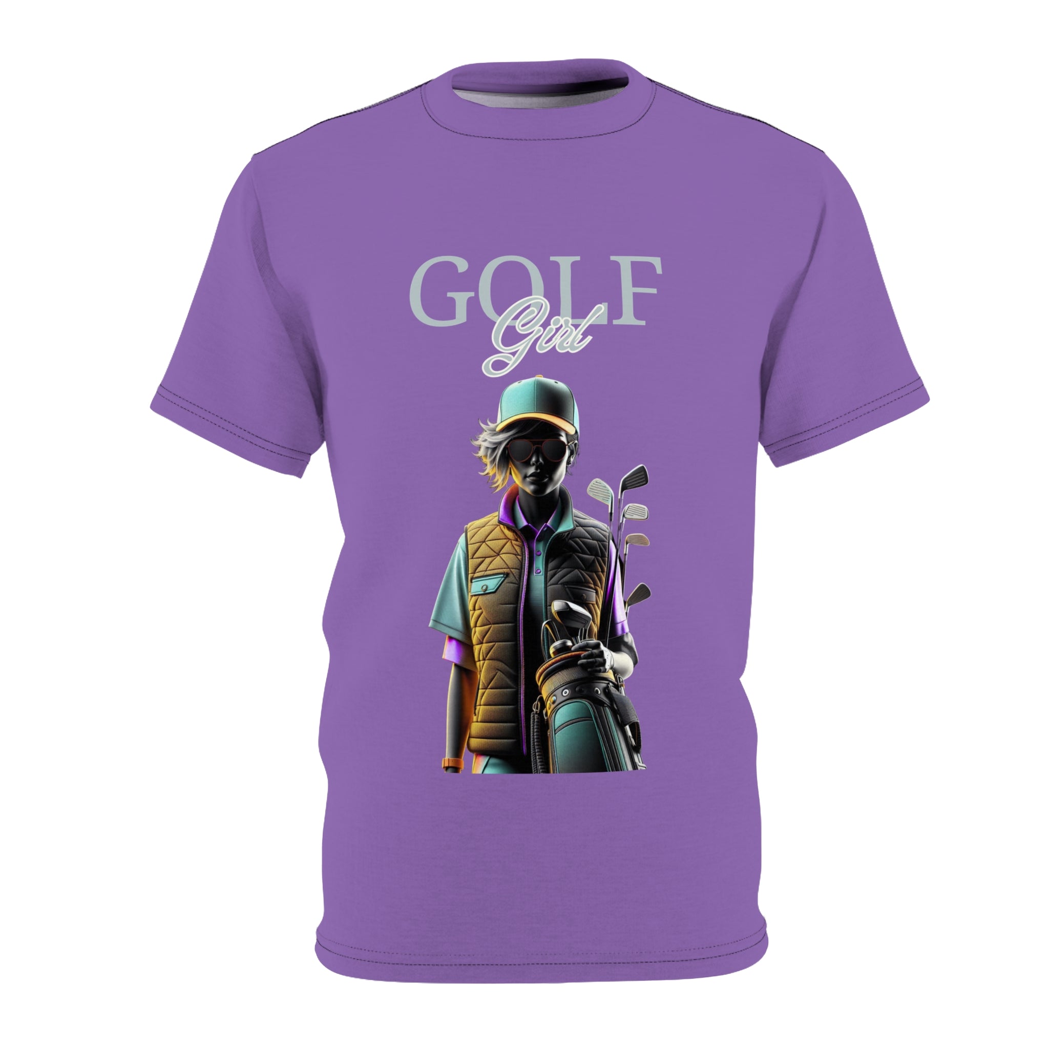 Golf Girl Unisex Cut & Sew Tee - Perfect for Golf Enthusiasts