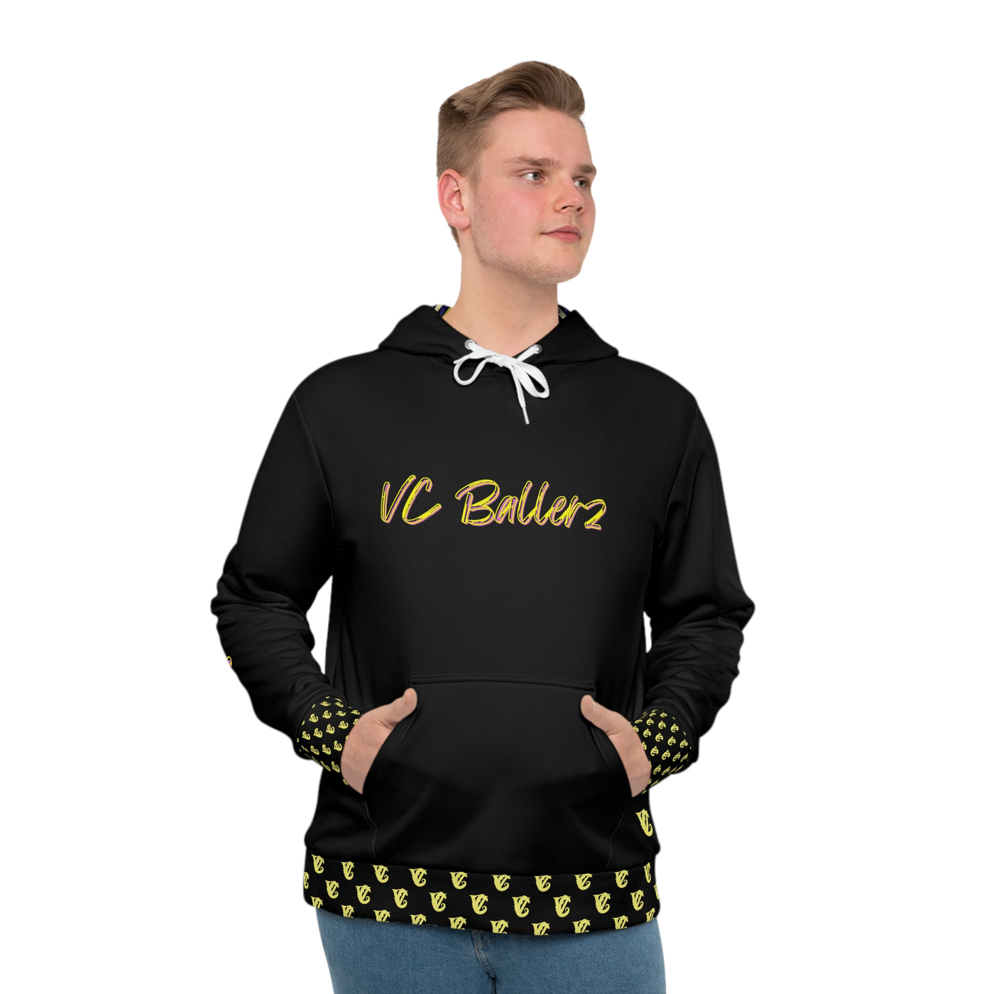 VC Ballerz 036 Hoodie, Vivid Creations Pull-Over Hooded Sweatshirt