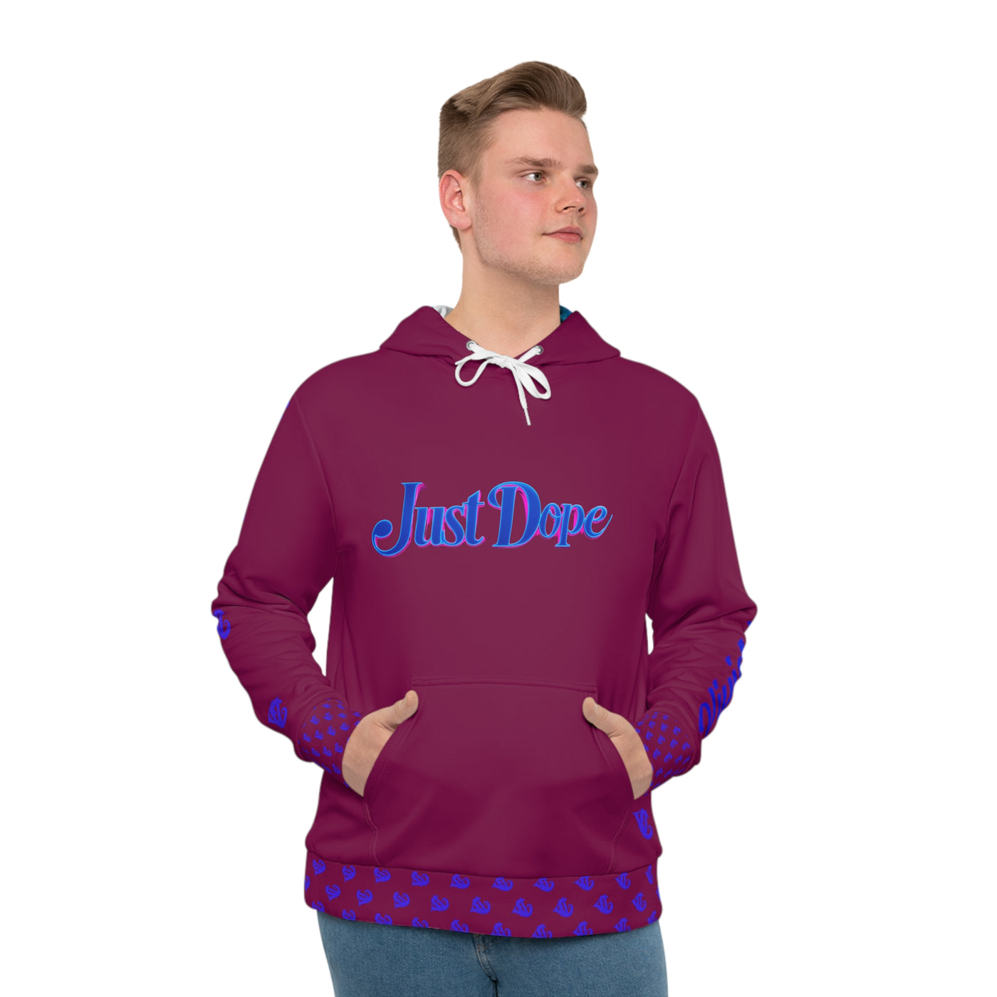 Just Dope Unisex Hooded Sweatshirt, Vivid Creations Graphic Sweatshirt, Best Hoodie for Men & Women