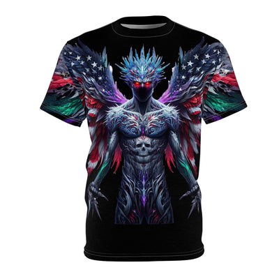 American Flag W/ Winged Male Silhouette's T-shirt