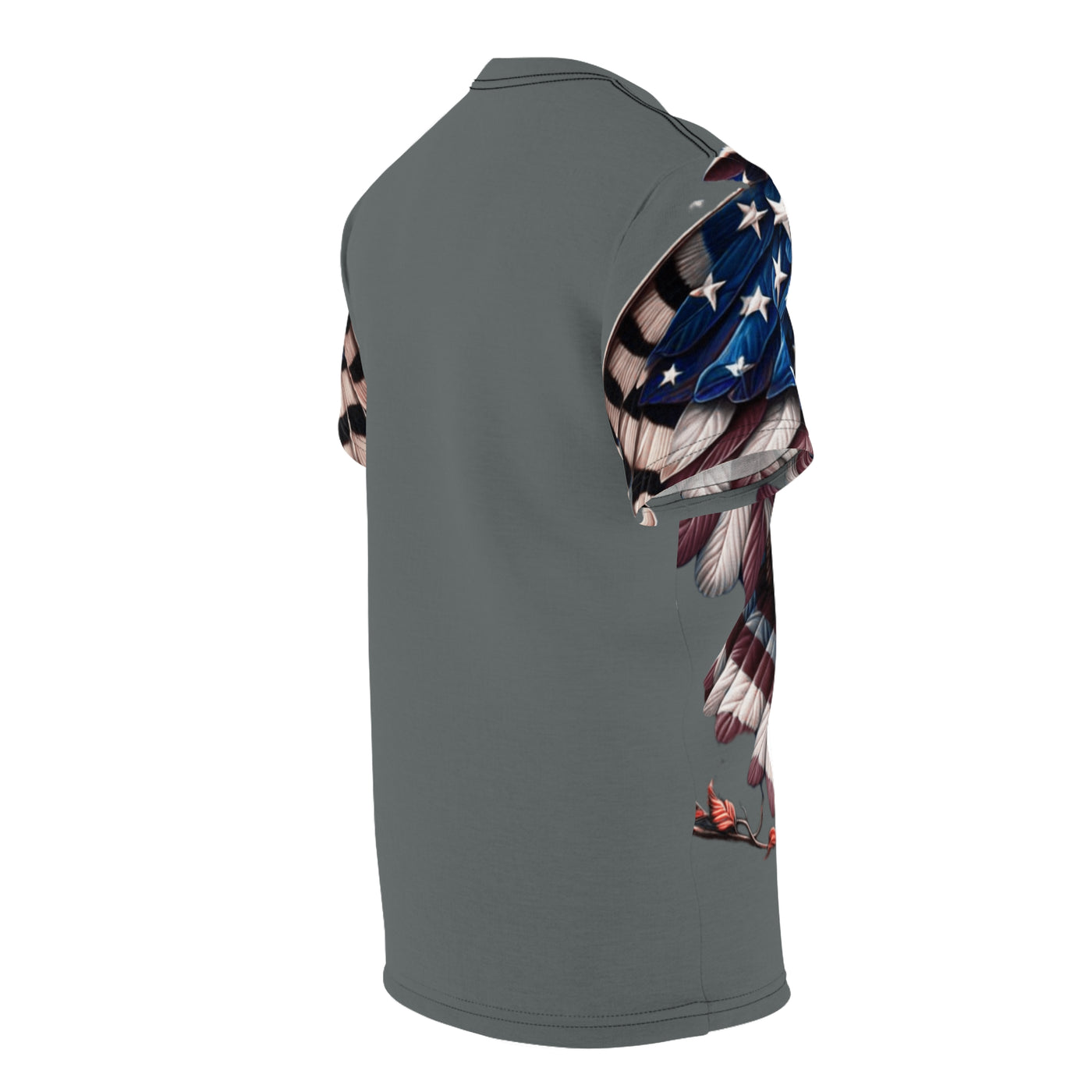 American Flag W/ Owl T-shirt