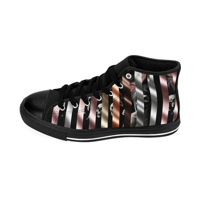 Women's Classic High-Top's Sneakers, Vivid Creations Designer High-top's