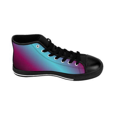 Women’s Stylish Gradient High-Top Sneakers - Trendy Casual Footwear