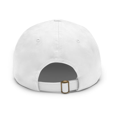 Dad Hat with Leather Patch (Rectangle), Golfer 4 Life