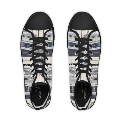 Men's High-Top Sneakers, Vivid Creations Designer Shoes