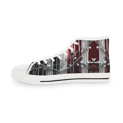 Men's High-Top Sneakers, Vivid Creations Designer Shoes