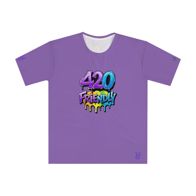 Men's 420 Friendly T-shirt, Vivid Creations Graphic Tee