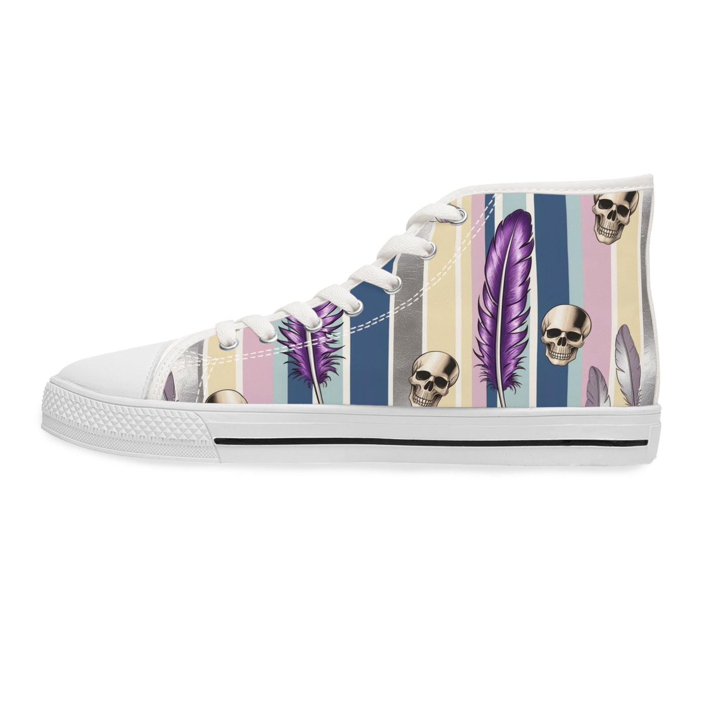 Women's High-Top Sneakers, Vivid Creations Designer Shoes