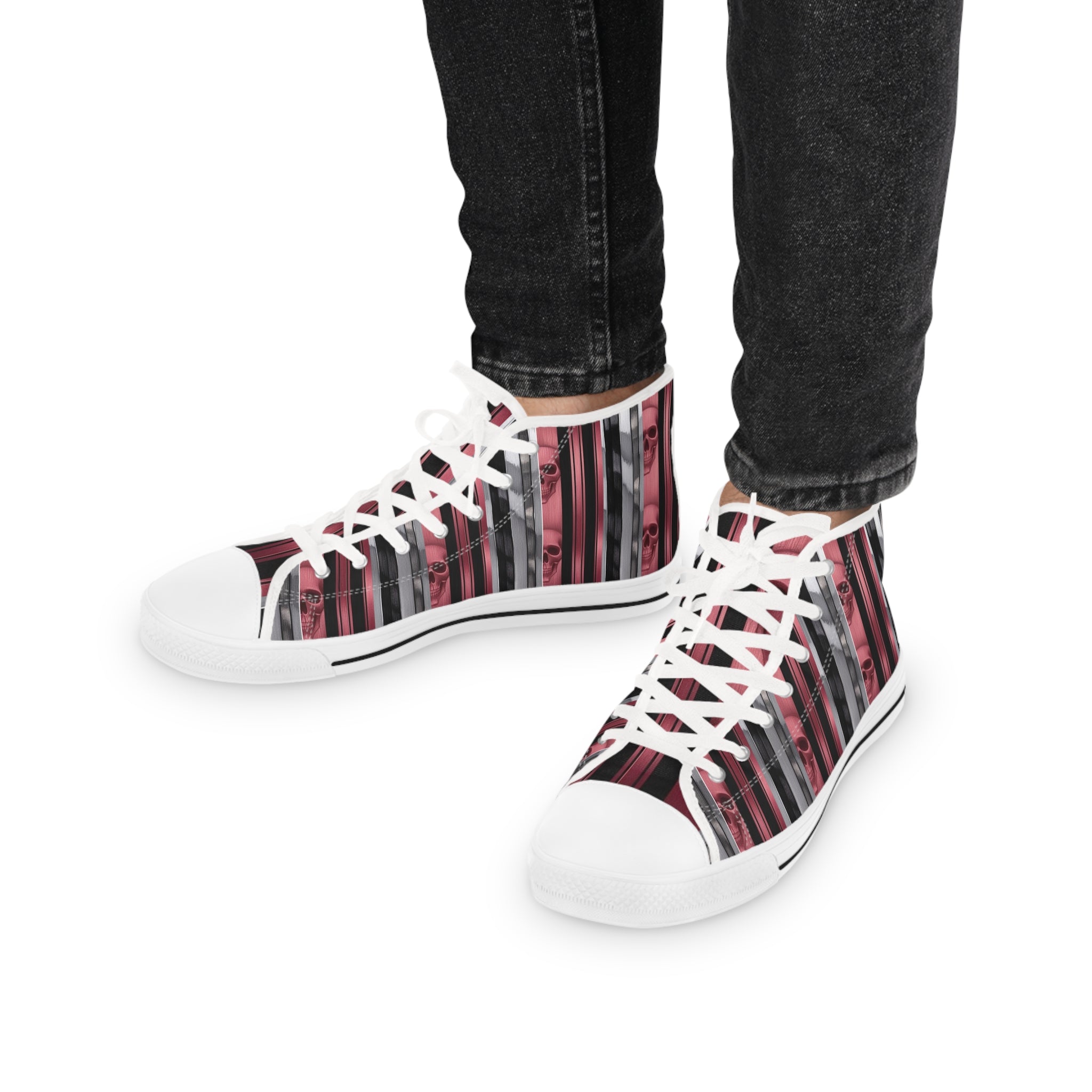 Graphic Skull Men's Sneakers