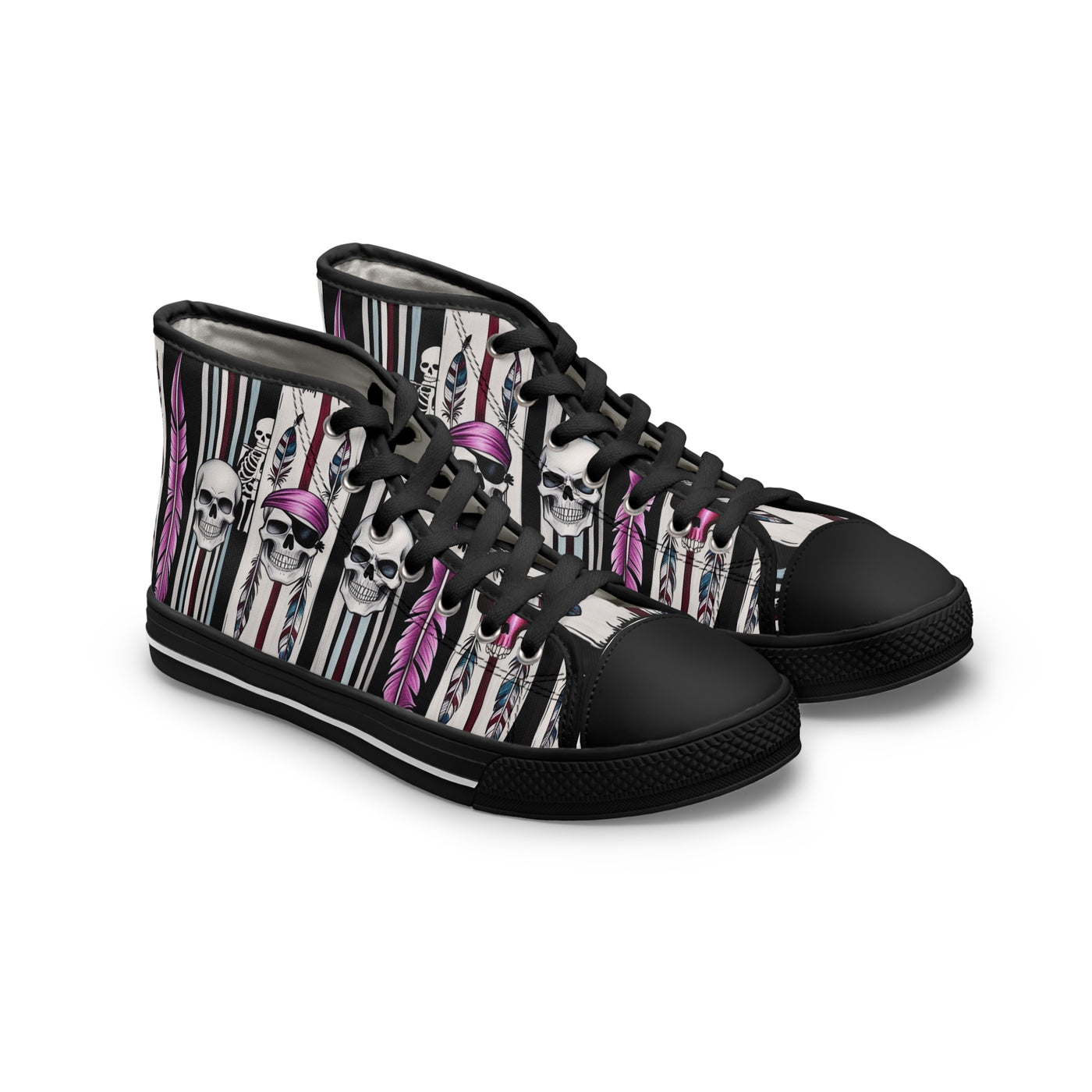 Women's High-Top Sneakers, Vivid Creations Designer Shoes