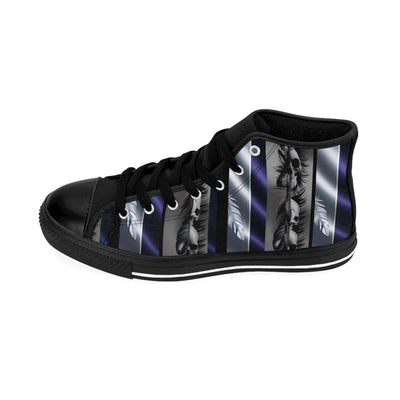 Men's Classic High-Top's Sneakers, Vivid Creations Designer High-top's