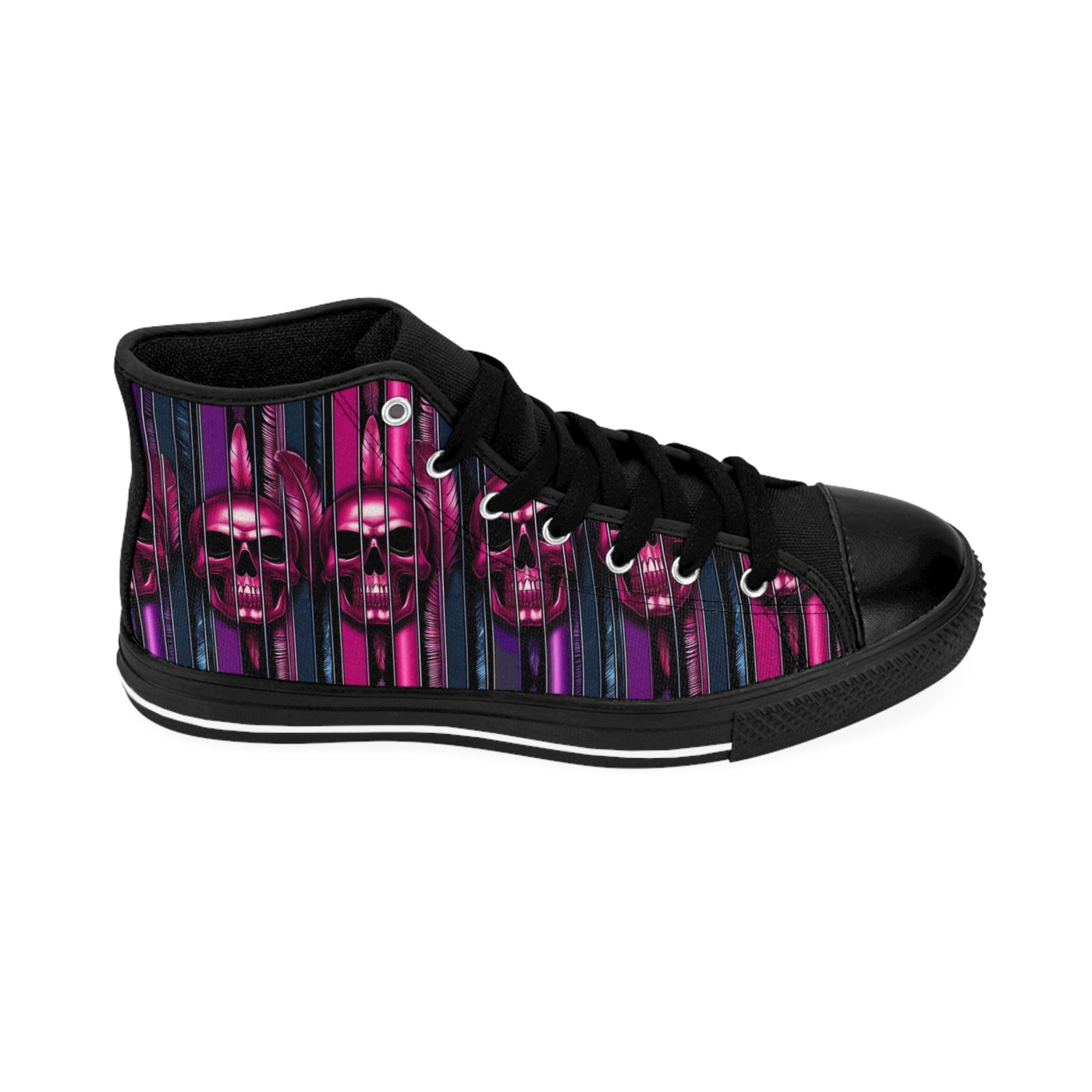 Men's Classic High-Top's Sneakers, Vivid Creations Designer High-top's