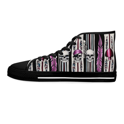 Women's High-Top Sneakers, Vivid Creations Designer Shoes