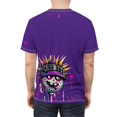 VC Ballerz 037 T-shirt, Vivid Creations LLC Graphic Golf Ball T-shirt