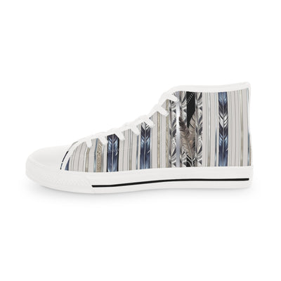 Men's High-Top Sneakers, Vivid Creations Designer Shoes