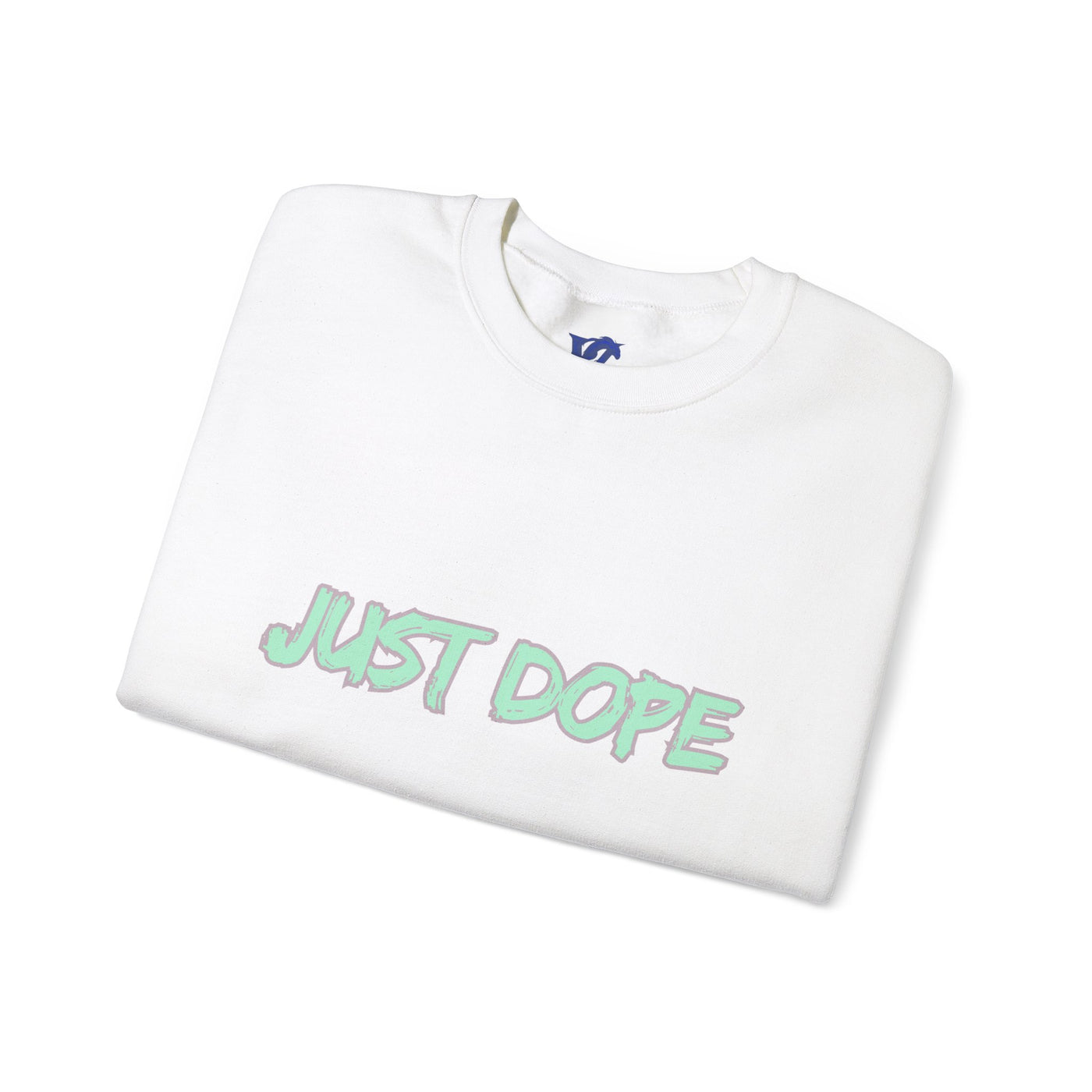 Just Dope Crewneck Sweatshirt, Vivid Creations Pull-Over Sweatshirt