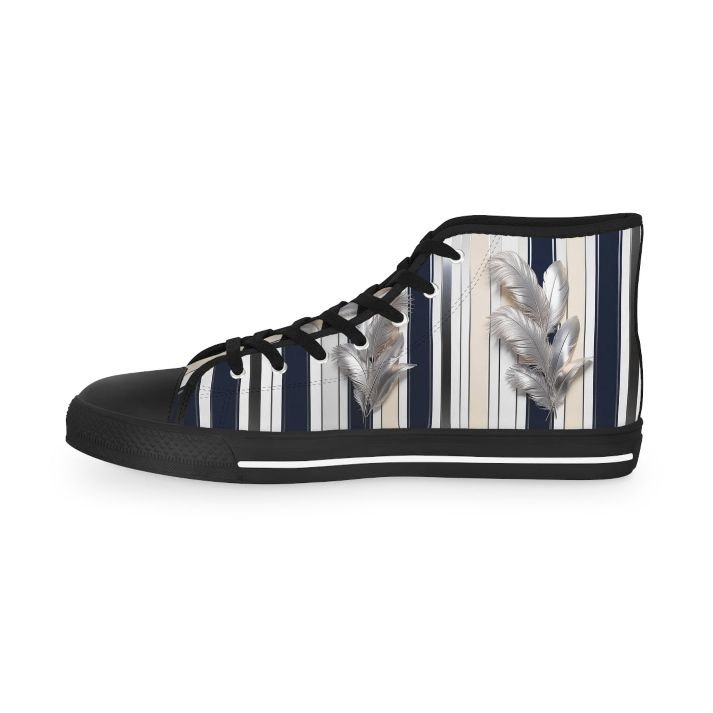 Men's High-Top Sneakers, Vivid Creations Designer Shoes