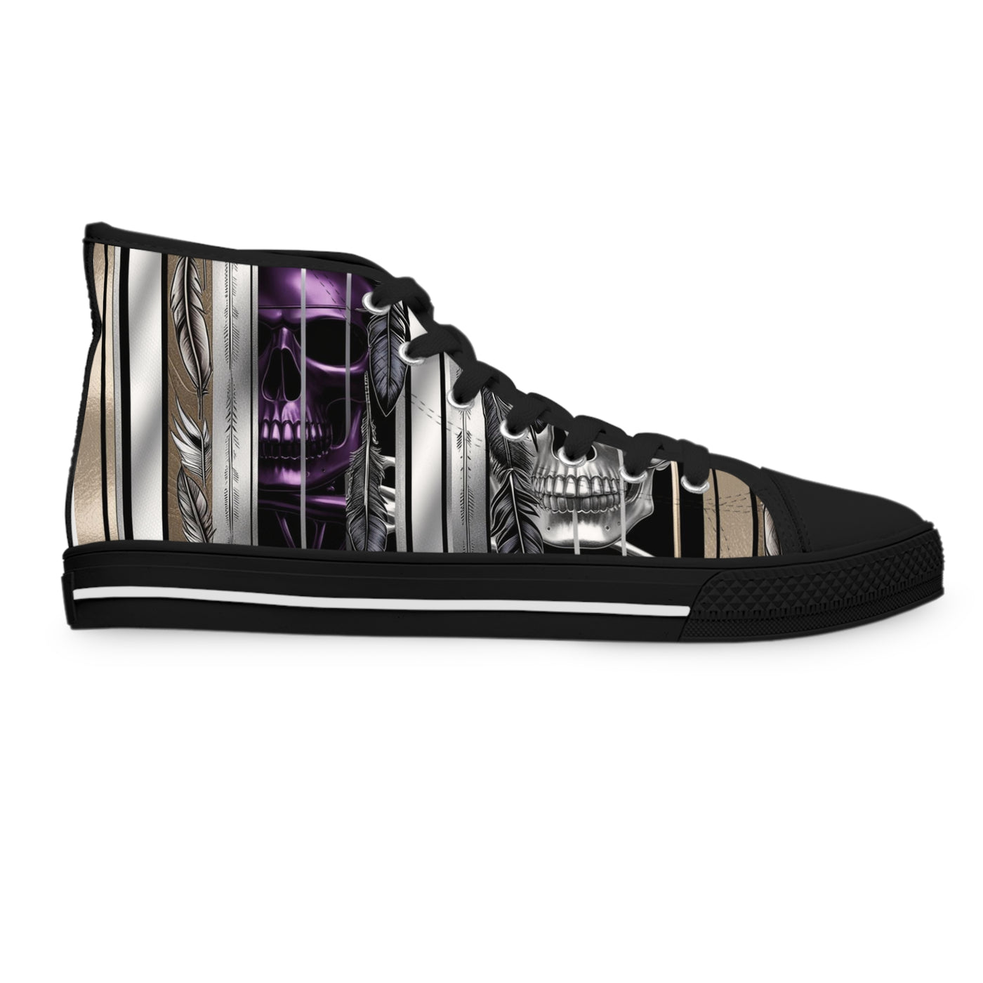 Women's High-Top Sneakers, Vivid Creations Designer Shoes