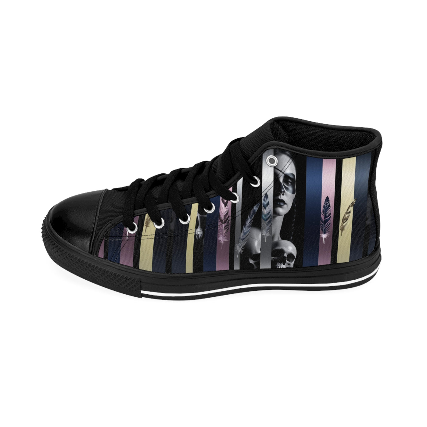 Women's Classic High-Top's Sneakers, Vivid Creations Designer High-top's