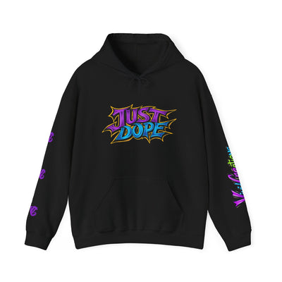 Just Dope Unisex Hooded Sweatshirt, Vivid Creations Graphic Sweatshirt, Best Hoodie for Men & Women