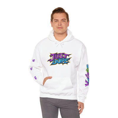 Just Dope Unisex Hooded Sweatshirt, Vivid Creations Graphic Sweatshirt, Best Hoodie for Men & Women