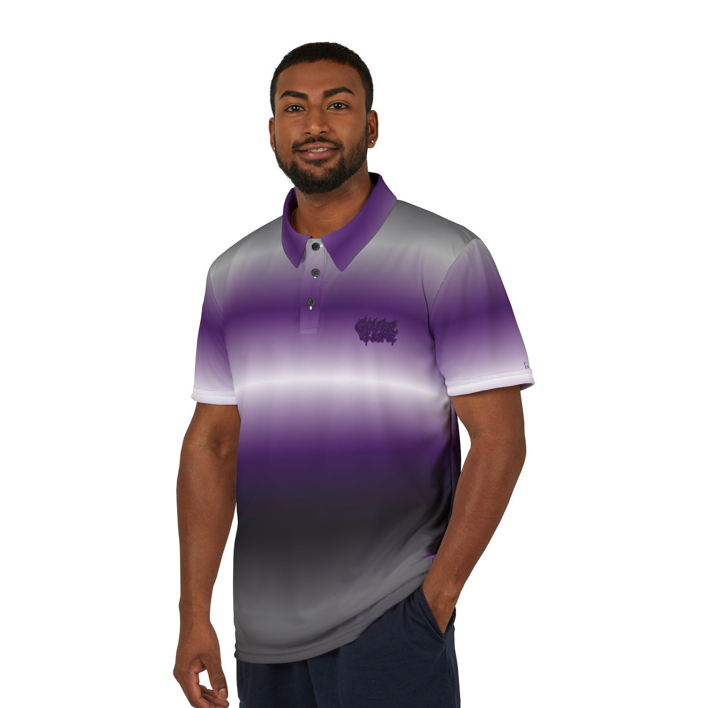 Golfer 4 Life Polo Shirt, Vivid Creations Golf Shirt