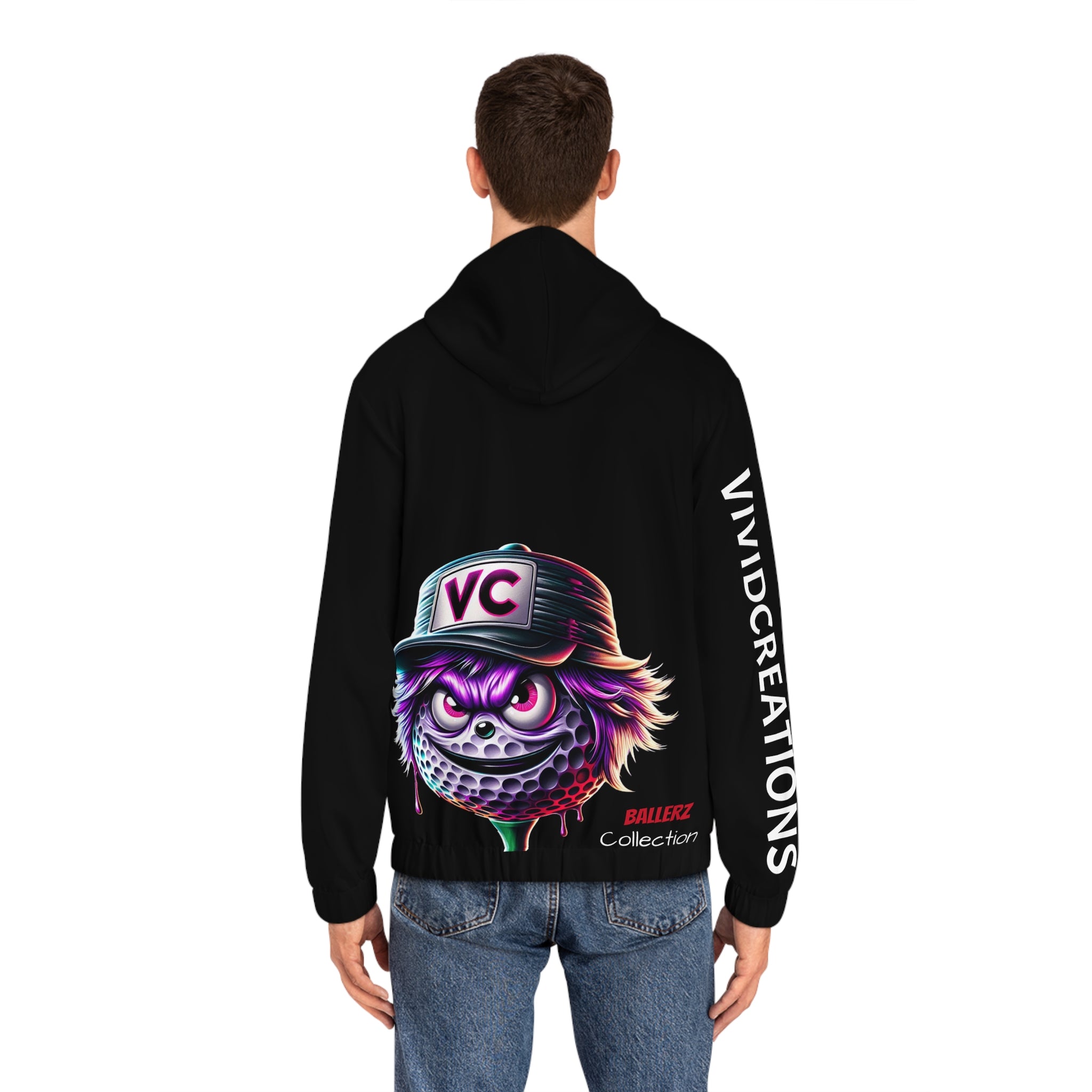 VC Ballerz 001 Hoodie, Full-Zip Golf Hoodie