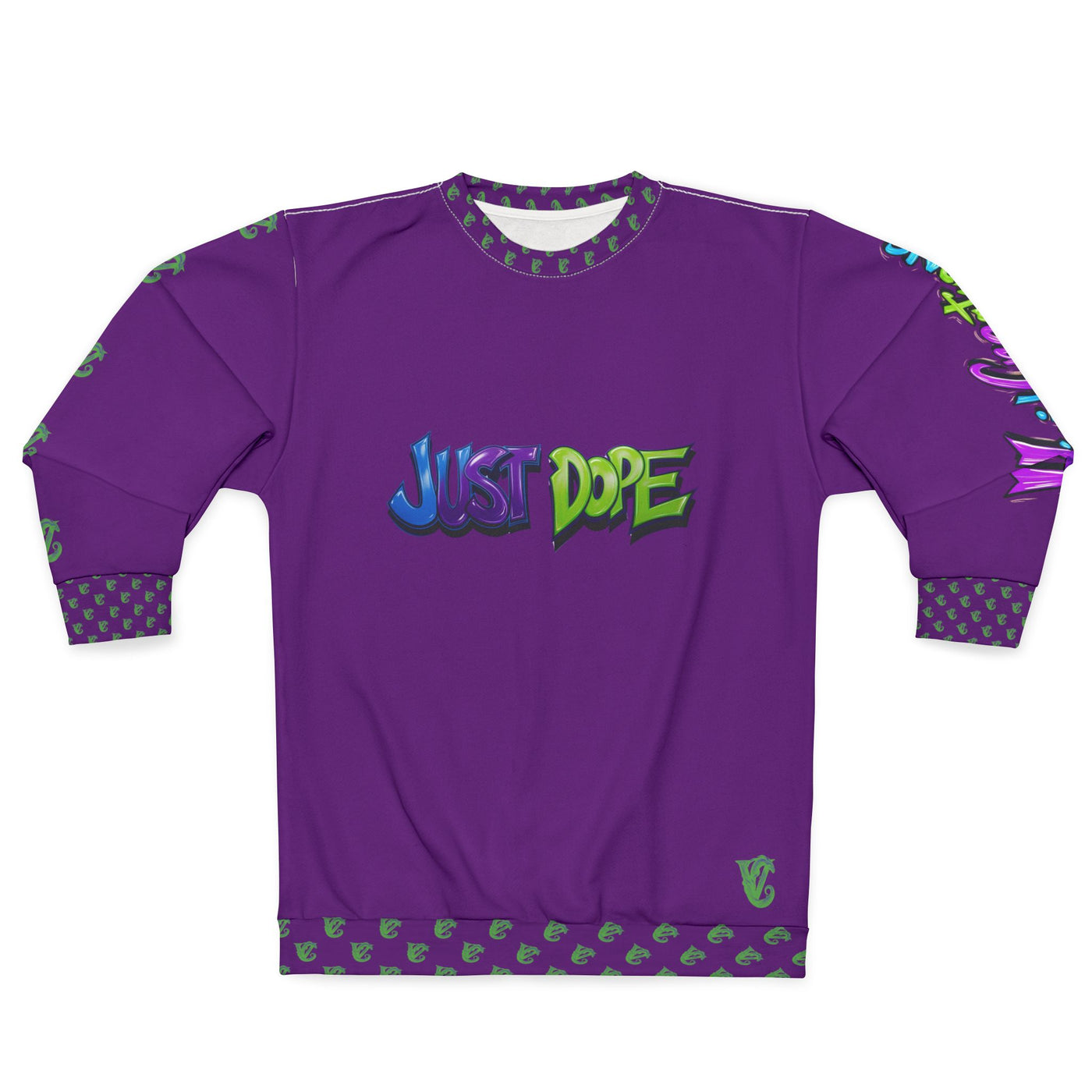 Just Dope Unisex Sweatshirt, Vivid Creations Graphic Sweatshirt, Best Sweatshirt for Men & Women