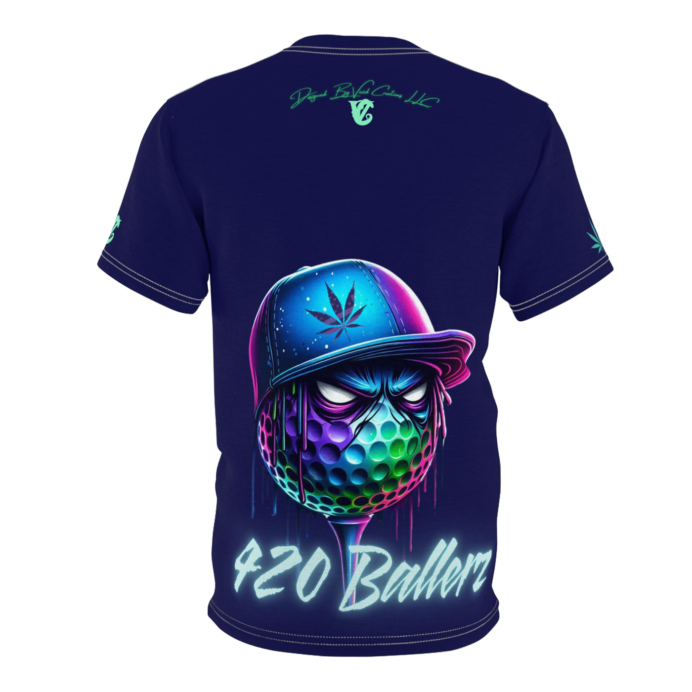 Golf T-shirt, 420 Ballerz Collection 004 T-shirt