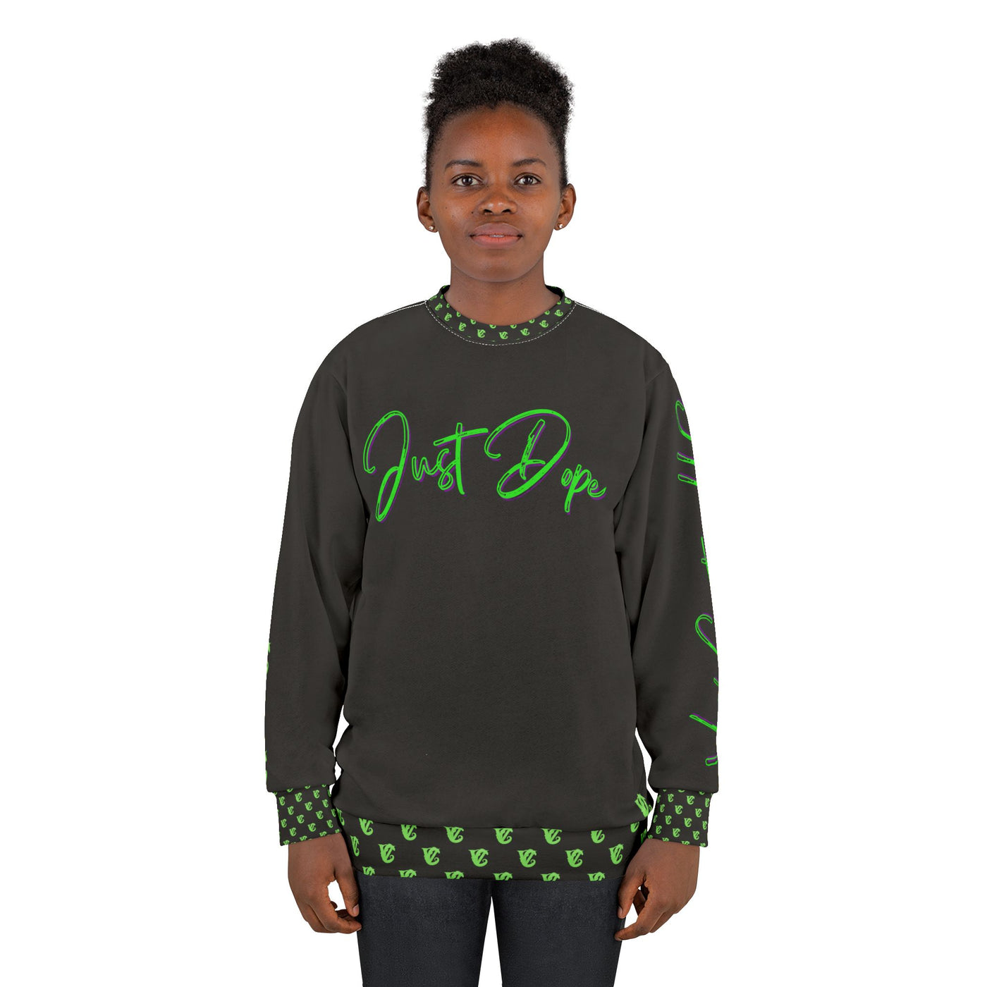 Just Dope Sweatshirt, Vivid Creations Pull-Over Sweatshirt