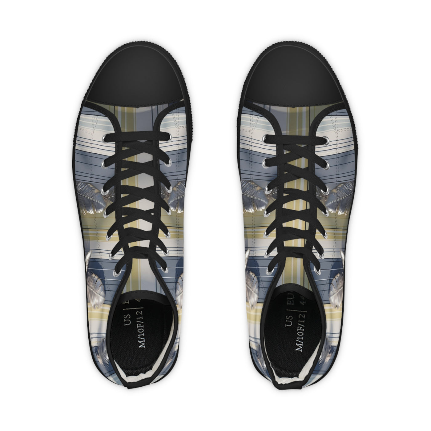 Men's High-Top Sneakers, Vivid Creations Designer Shoes