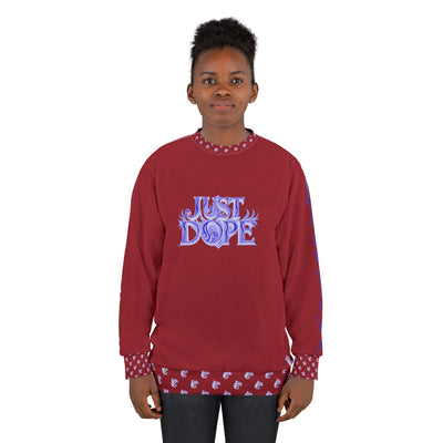 Just Dope Unisex Sweatshirt, Vivid Creations Graphic Sweatshirt, Best Sweatshirt for Men & Women