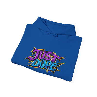 Just Dope Unisex Hooded Sweatshirt, Vivid Creations Graphic Sweatshirt, Best Hoodie for Men & Women