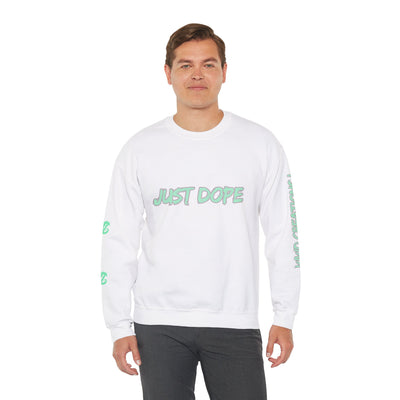 Just Dope Crewneck Sweatshirt, Vivid Creations Pull-Over Sweatshirt