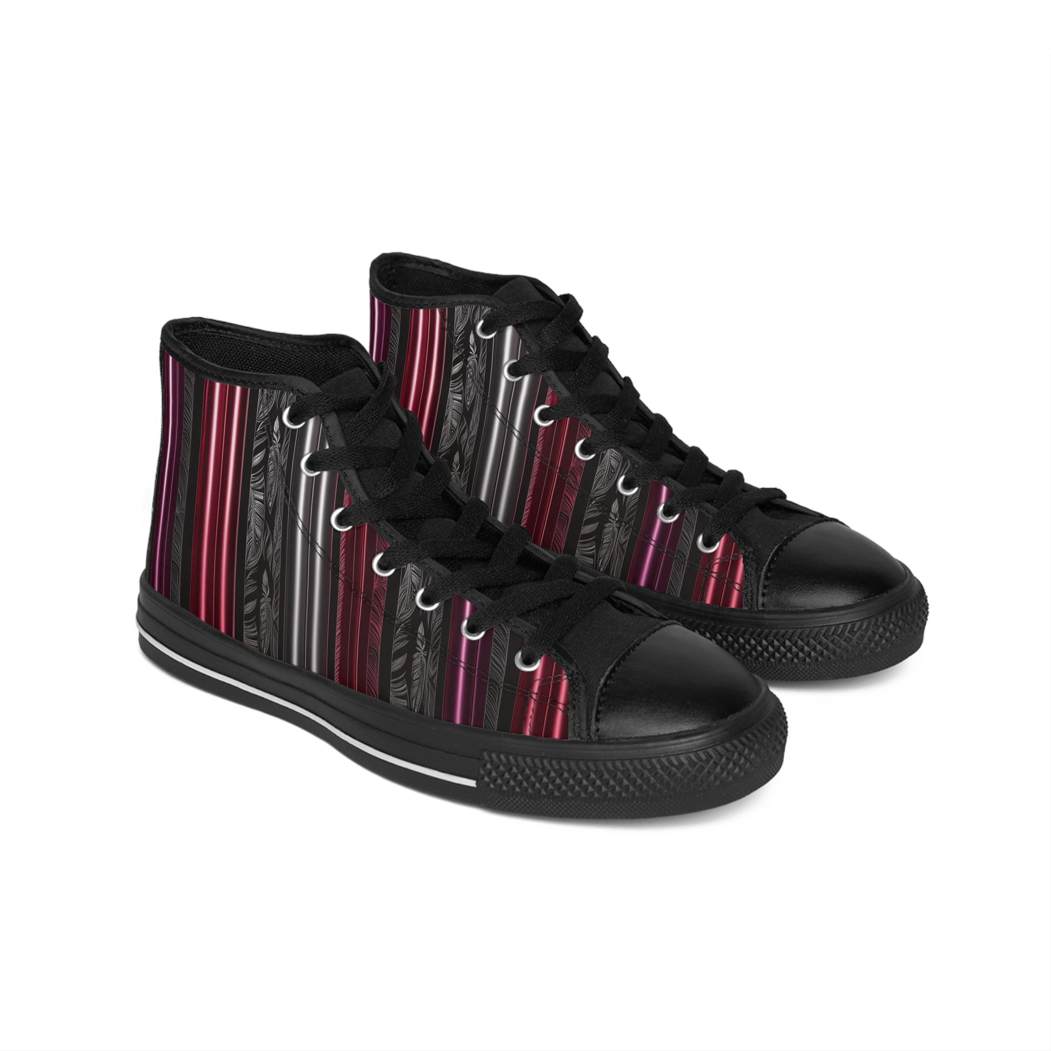 High-Top Sneakers - Vivid Creations Men's Classic Design