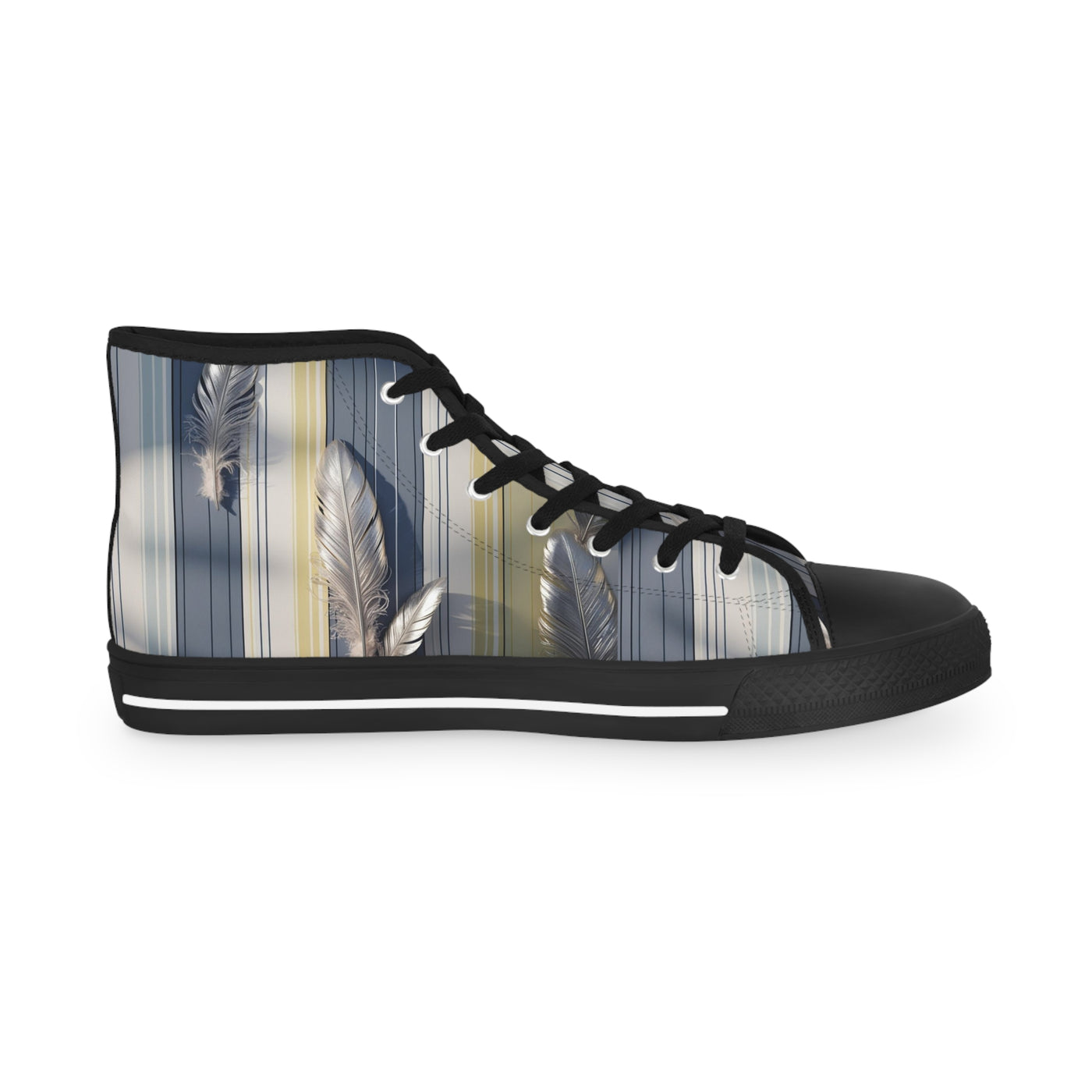 Men's High-Top Sneakers, Vivid Creations Designer Shoes