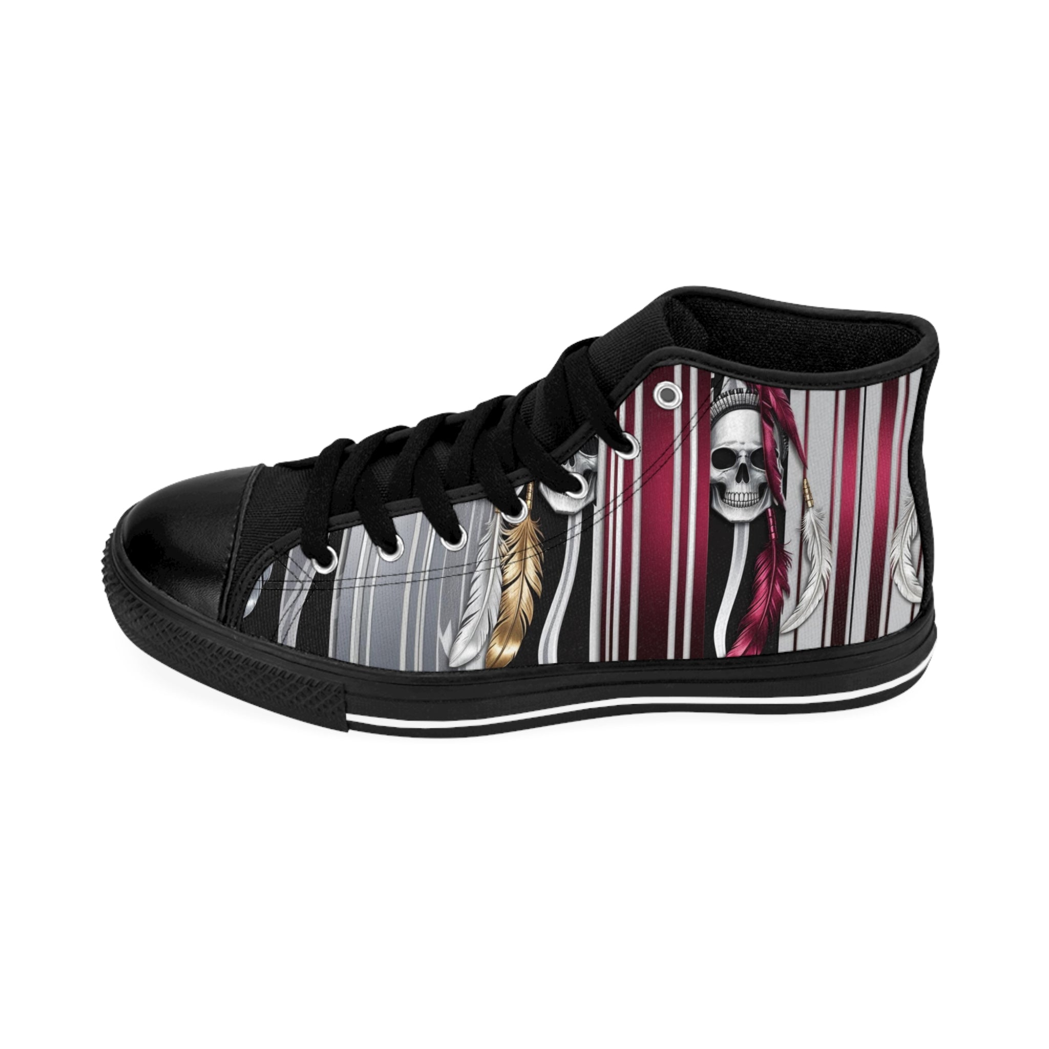 Men's Classic High-Top's Sneakers, Vivid Creations Designer High-top's