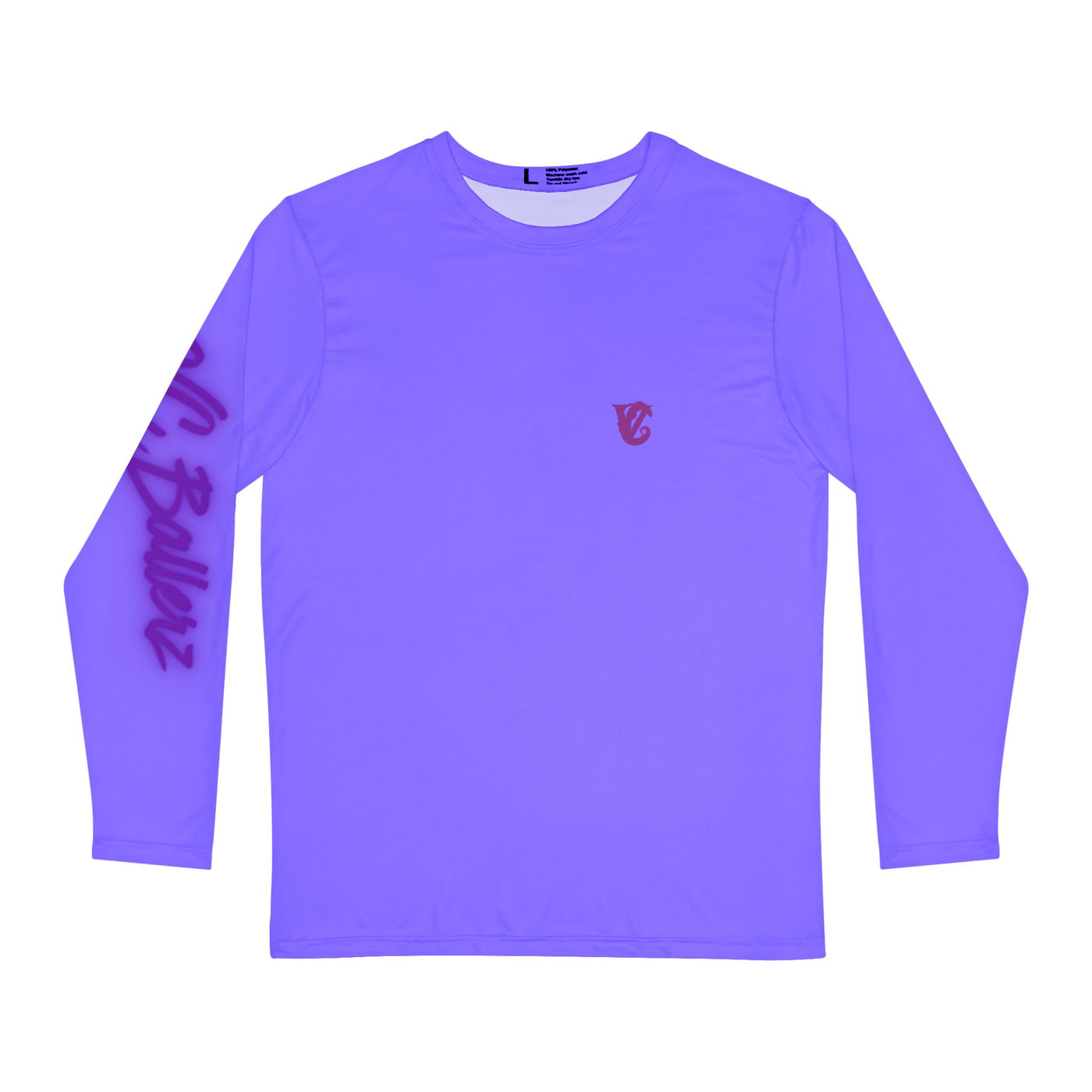 Long Sleeve Golf T-shirt, VC Ballerz Collection 015 Long Sleeve