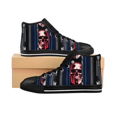 Men's Classic High-Top's Sneakers, Vivid Creations Designer High-top's