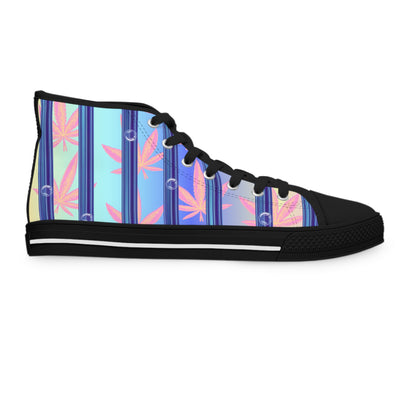 Women's High-Top Sneakers, Vivid Creations Designer Shoes