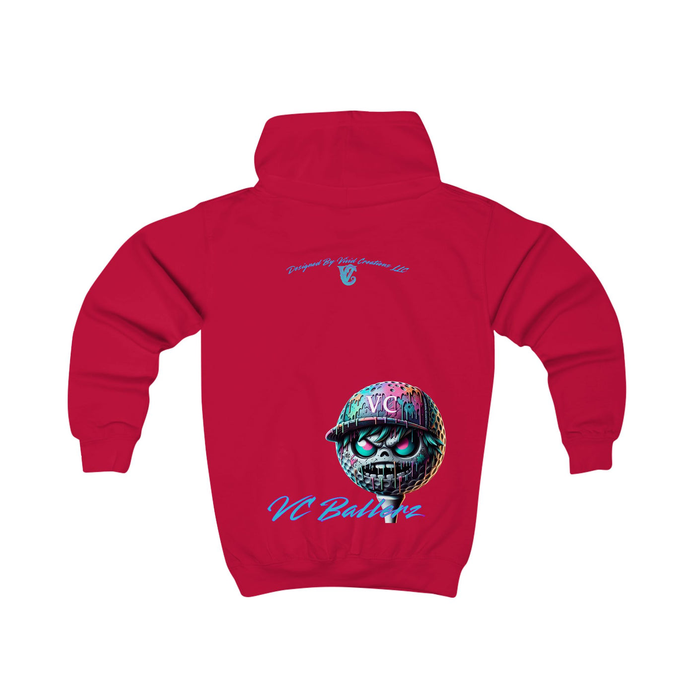 VC Ballerz 027 Kid's Hoodie, Youth Golf Hoodie