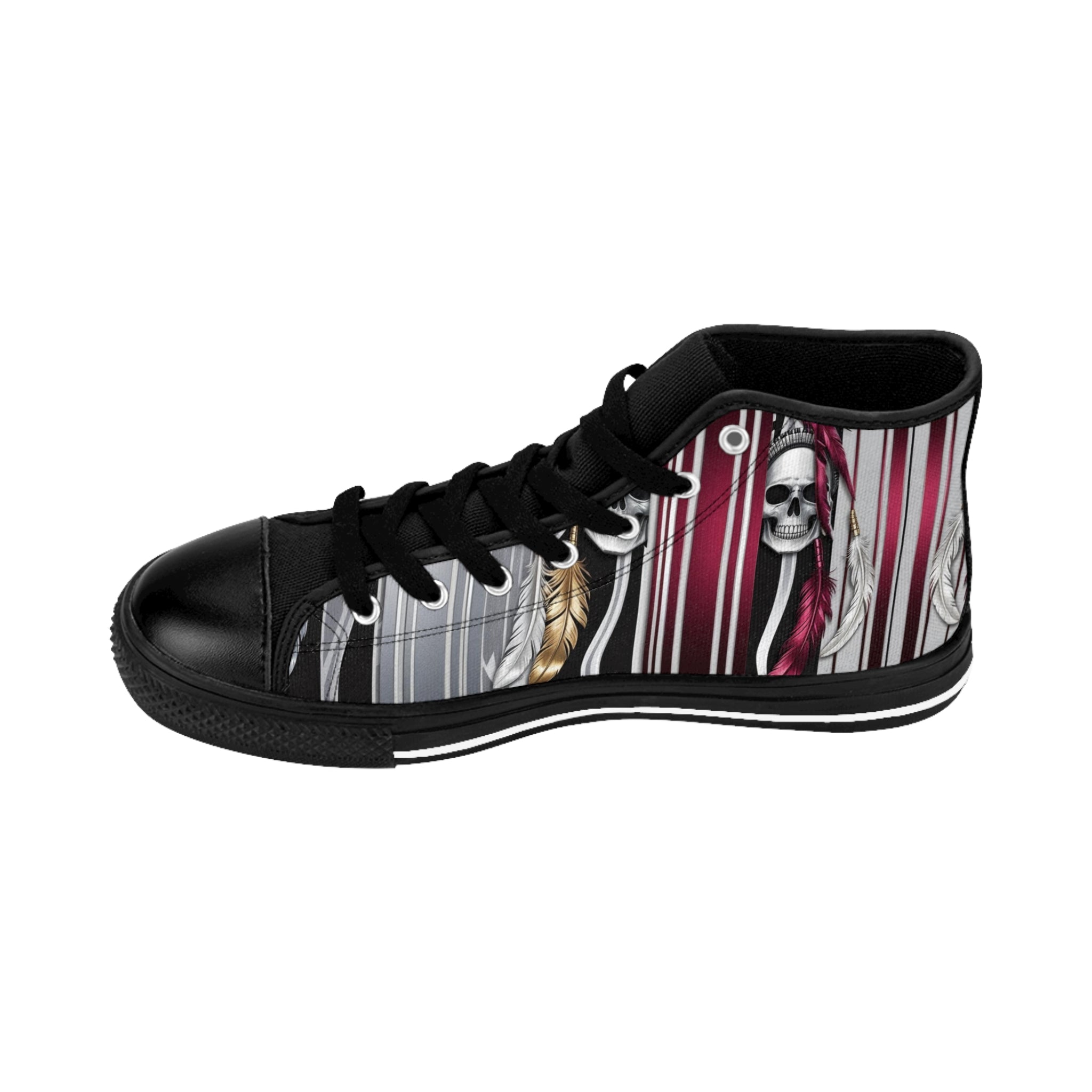 Men's Classic High-Top's Sneakers, Vivid Creations Designer High-top's