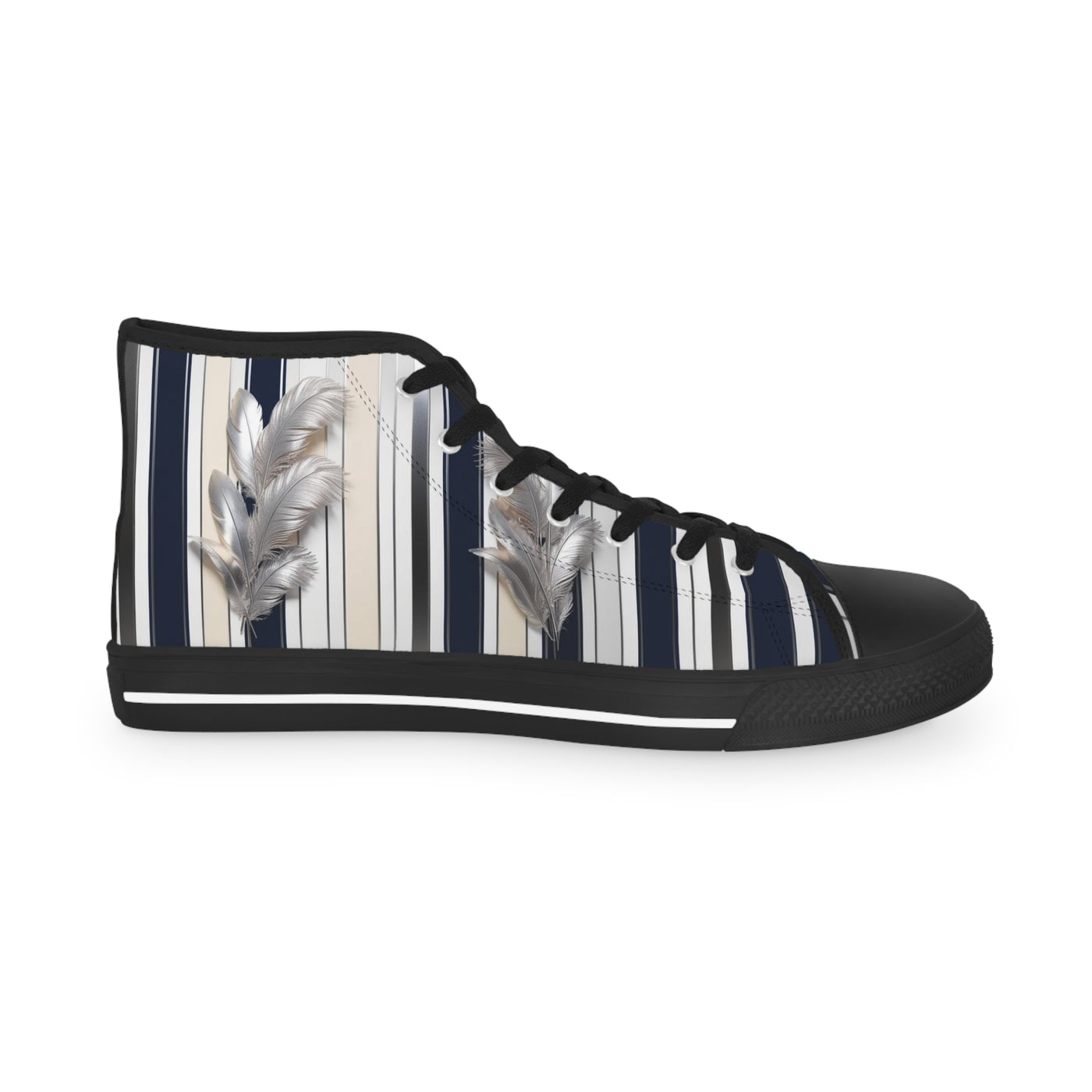 Men's High-Top Sneakers, Vivid Creations Designer Shoes