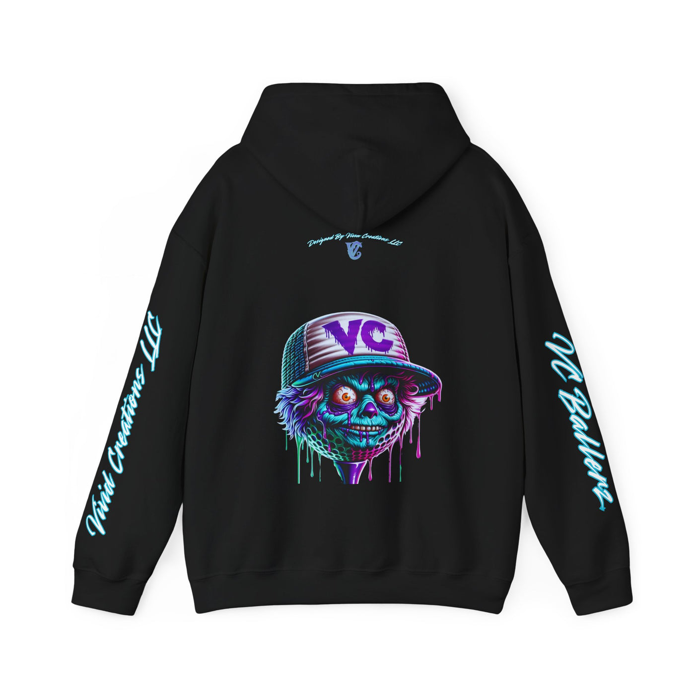 VC Ballerz 004 Hoodie, Pull-Over Hooded Sweatshirt