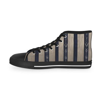 Men's High-Top Sneakers, Vivid Creations Designer Shoes