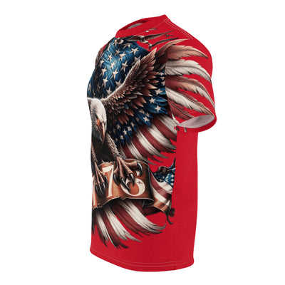 American Flag W/ Eagle T-shirt